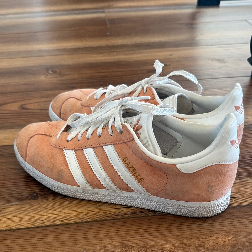 Adidas Women's Gazelle Peach Sneakers